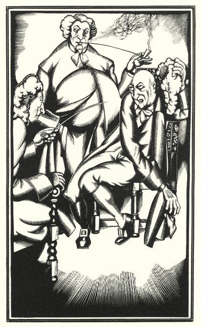 Illustrazione per Tristram Shandy di Laurence Sterne da John Austen