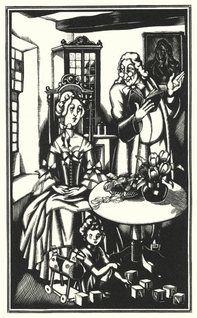 Illustrazione per Tristram Shandy di Laurence Sterne da John Austen