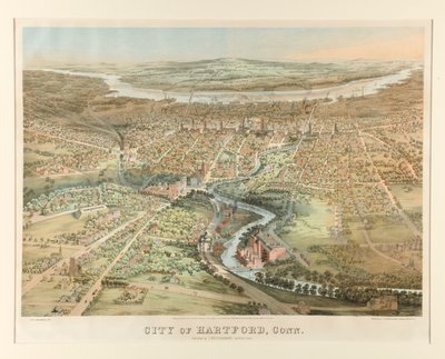 Città di Hartford, Conn. da John Bachmann