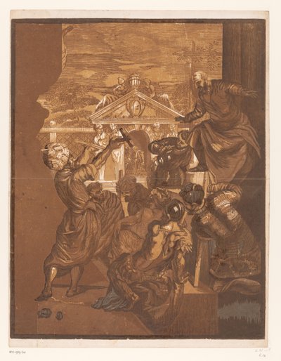 Marco salva uno schiavo dalla sua tortura da John Baptist Jackson