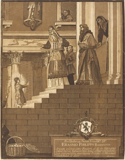 Presentazione della Vergine al Tempio da John Baptist Jackson