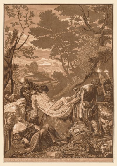 Serie Veneziana: Sepoltura di Cristo da John Baptist Jackson