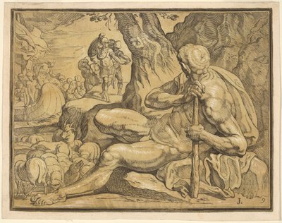 Ulisse e Polifemo da John Baptist Jackson, after Francesco Primaticcio