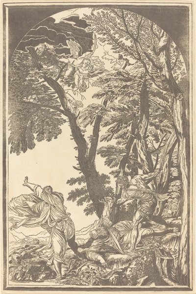 La morte di San Pietro Martire da John Baptist Jackson after Titian