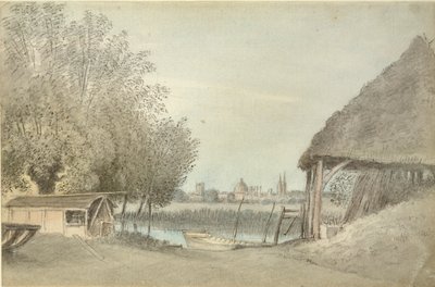 Ferry Hinksey, vicino a Oxford, 15 giugno 1789 da John Baptist Malchair