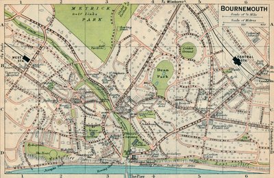 Bournemouth, XX secolo da John Bartholomew