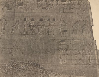 Edfu-Sculture e Iscrizioni sul Lato Orientale da John Beasley Greene