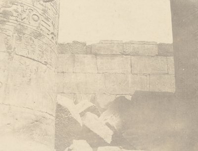 Karnak, Sala Ipostila, Muro Nord (Faccia Interna) da John Beasly Greene