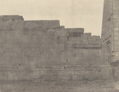 Karnak, Tempio a Sud della Sala Ipostila, Muro Sud (Faccia Esterna) da John Beasly Greene