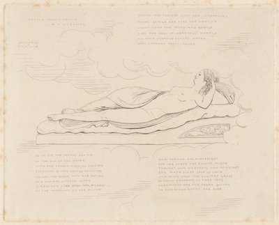 Schizzo da una statua di un sognatore da John Bell
