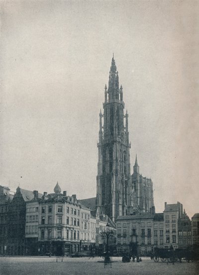 Cattedrale di Nostra Signora, Anversa, Belgio da John Benjamin Stone