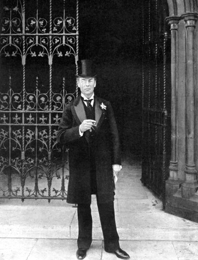 Joseph Chamberlain, statista liberale britannico, c1905 da John Benjamin Stone