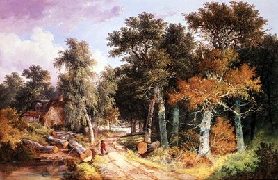 Paesaggio di campagna da John Berney Ladbrooke
