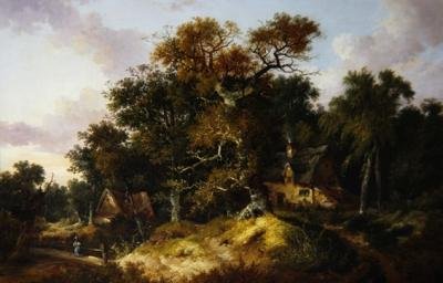 Cottage nel bosco da John Berney Ladbrooke