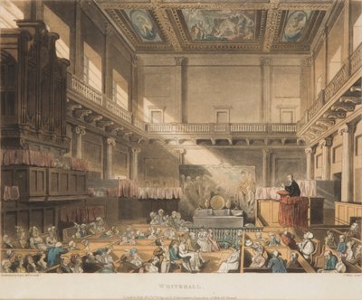 La cappella di Whitehall da John Bluck