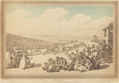 Corsa da John Bluck after Thomas Rowlandson