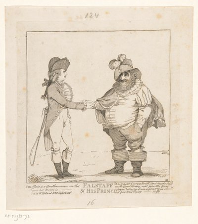 Fox e il Principe di Galles, 1783 da John Boyne