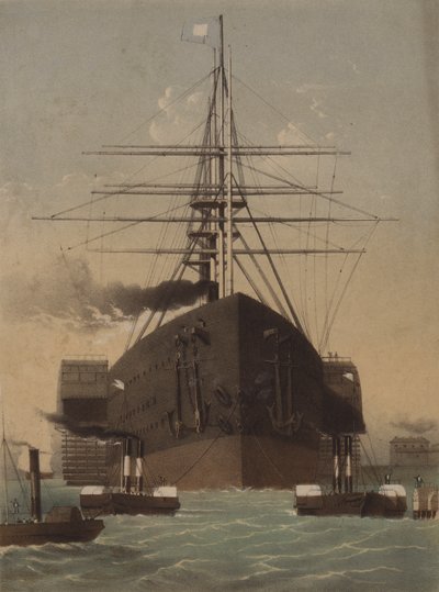 Il Great Eastern, il piroscafo di Isambard Kingdom Brunel da John Brandard