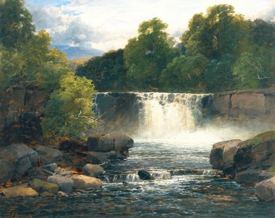 Cascata sul Lesser Neath da John Brandon Smith