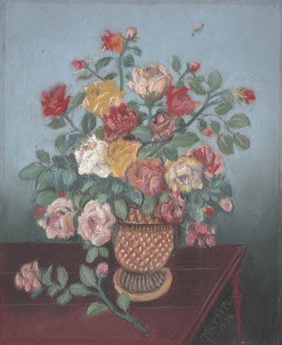 Natura morta con rose da John Breckinridge Martin