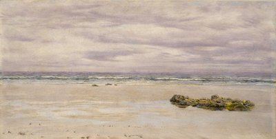 Kennack Sands, Cornovaglia, a Bassa Marea, 1877 da John Brett