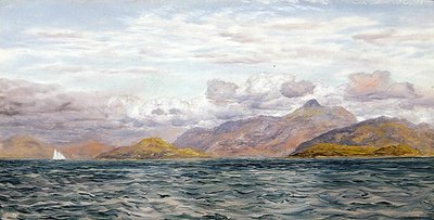 Lock Linnhe, vicino a Oban, Scozia da John Brett
