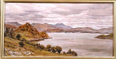 Guardando fuori da Loch Corrie, 27 agosto 1885 da John Brett