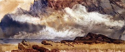 Nebbia che si alza nelle Highlands da John Brett