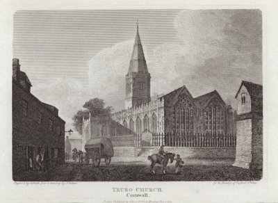 Chiesa di Truro, Cornovaglia da John Britton