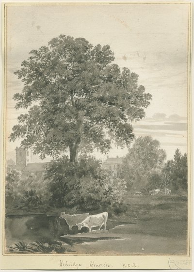 Chiesa di Aldridge da John Buckler