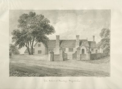 Scuola di Armitage (disegno a seppia) da John Buckler