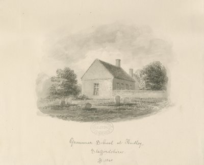 Scuola di grammatica di Audley da John Buckler