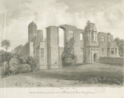 Biddulph Hall (vecchia) da John Buckler