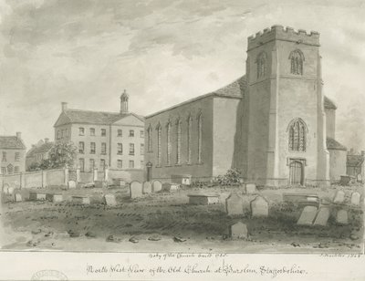 Burslem - Chiesa di St. John da John Buckler