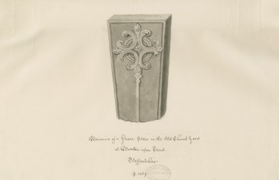 Burton-upon-Trent - Lapide nel Vecchio Cimitero da John Buckler