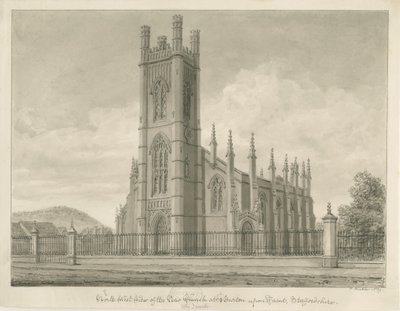 Burton-upon-Trent - Chiesa della Santissima Trinità da John Buckler