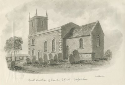 Chiesa di Cauldon da John Buckler