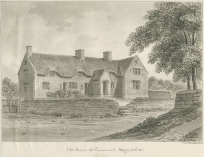 Caverswall Village - Vecchie case da John Buckler