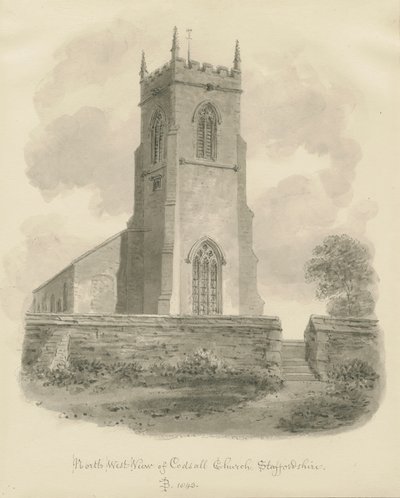 Chiesa di Codsall da John Buckler