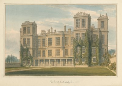 Derbyshire - Hardwick Hall [Nuovo] da John Buckler