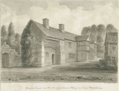 Abbazia di Dieulacres - Casa antica da John Buckler