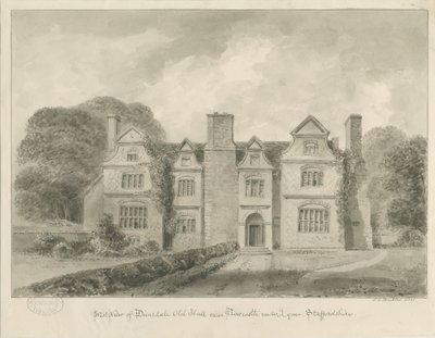 Dimsdale Old Hall da John Buckler