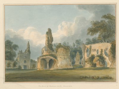 Dorset - Sherborne - Rovine del castello, 1802 da John Buckler