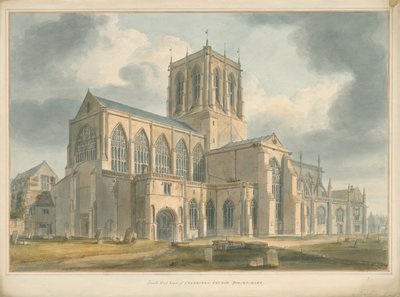 Dorset - Chiesa di Sherborne da John Buckler