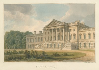 Essex - Wanstead House, 1822 da John Buckler