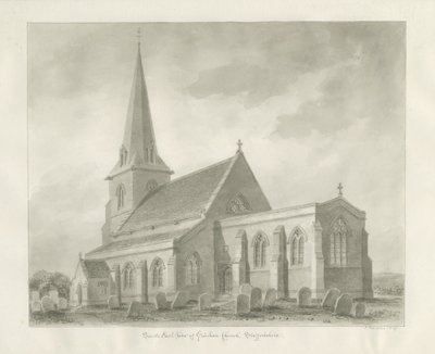 Chiesa di Grindon da John Buckler