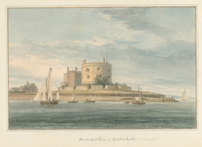 Hampshire - Castello di Calshot, 1824 da John Buckler