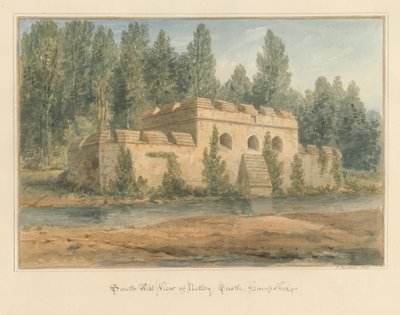 Hampshire - Castello di Netley, 1828 da John Buckler