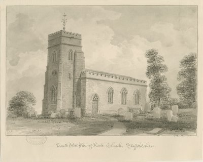 Chiesa di Keele da John Buckler