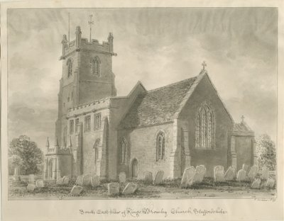 Chiesa di Kings Bromley da John Buckler